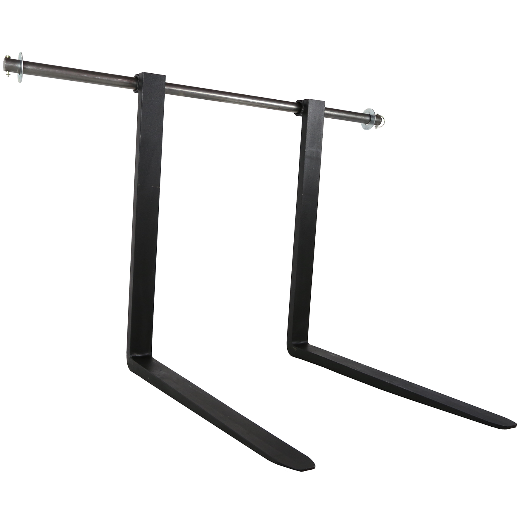 Forks for skid steer buckets