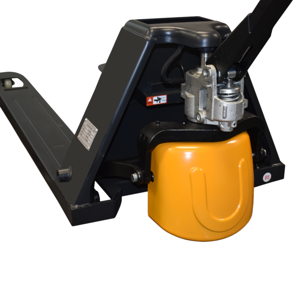 hybrid pallet jack housing closeup view