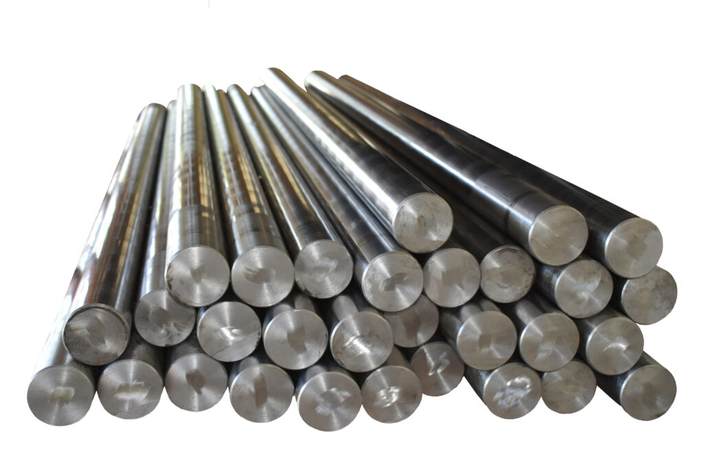 100-2H BF2500 Replacement Shaft – 1 Inch x 54 Inch 1 1" by 87" solid steel shaft with holes drilled on the end for keepers