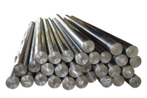 1" by 87" solid steel shaft with holes drilled on the end for keepers